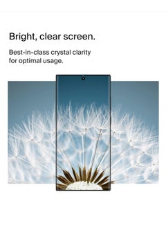 كايسلز واقي شاشة نانو 10d لسامسونج جالكسي اس 20 اولترا (Samsung Galaxy S20 Ultra), بتصميم منحني حماية فائقة من الحافة الى الحافة مع الوضوح الفائق والحماية ضد السقوط والخدوش، شفاف  - Image 4