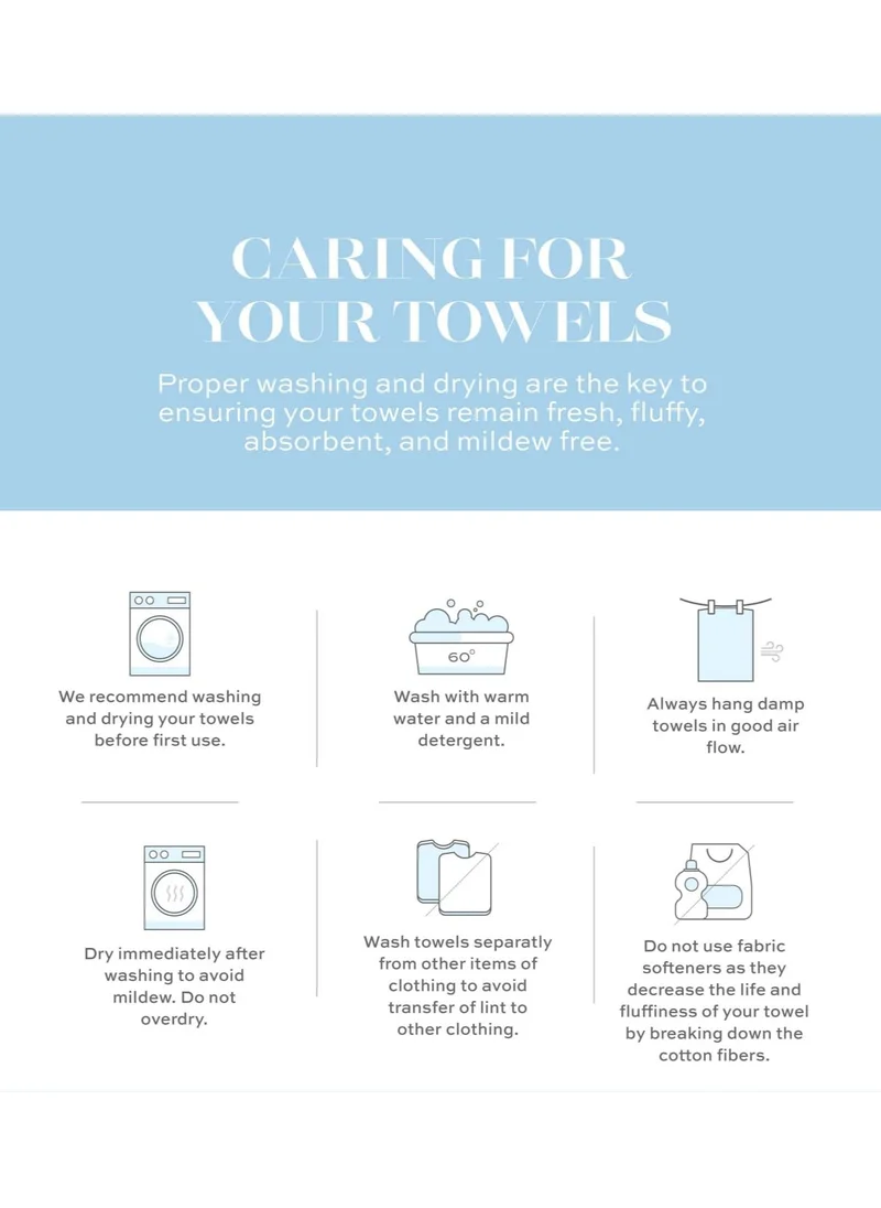 1Chase Luxury Cotton Face Towel - Large Hotel Spa Bathroom Face Towel Set of 12 Navy Blue
