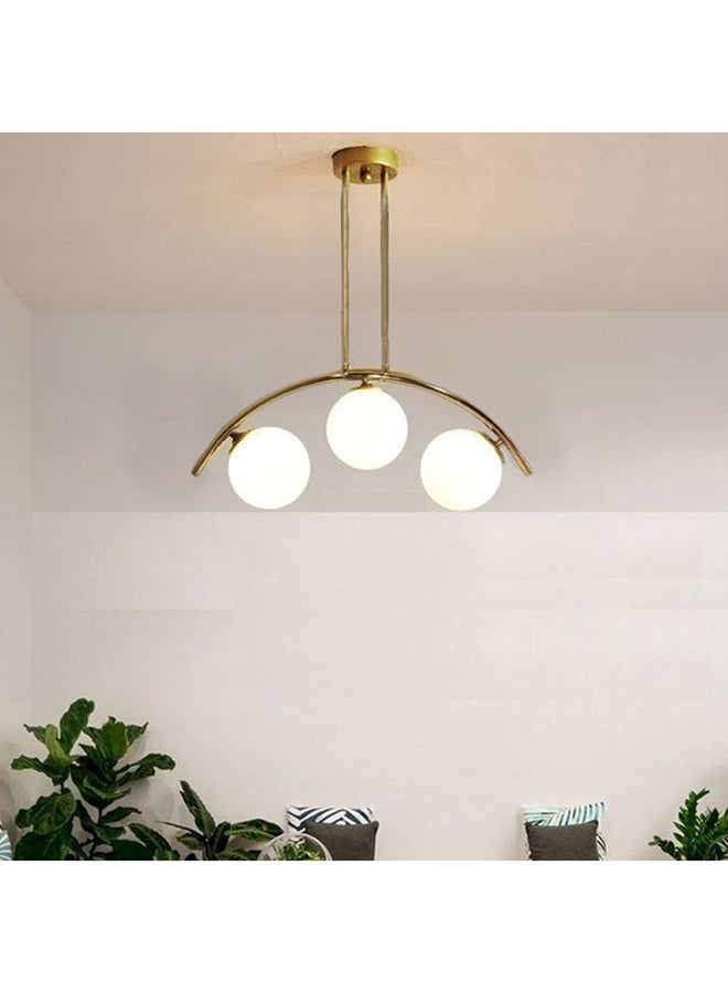 Y-LIGHTS Ceiling Lamp - Gold And White - Image 1
