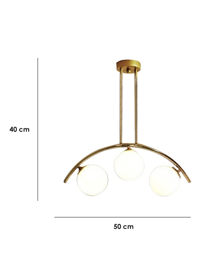 Y-LIGHTS Ceiling Lamp - Gold And White - Image 2