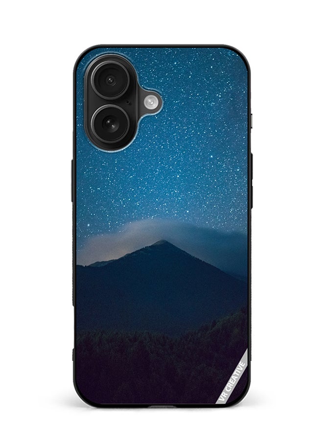 VR CREATIVE Protective Case Cover For Apple iPhone 16 Nights Design Multicolour