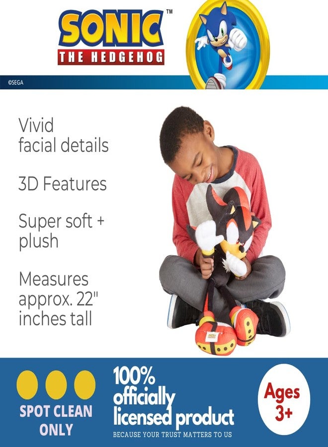 Franco فرانكو سونيك شادو القنفذ أنمي أغطية سرير للأطفال وسادة قماشية ناعمة جداً، مقاس واحد، (منتج مرخص رسمياً) - Image 3