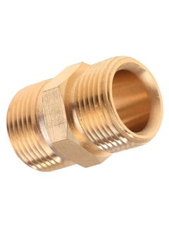EPITECH MART EPITECH MART M22 Connector 22mm Quick Connect Fitting for Pressure Washer Hose Brass Coupling Adapter HighPressure Water Cleaning Tool Compatible with Most Pressure Washer 1Pc  - Image 1