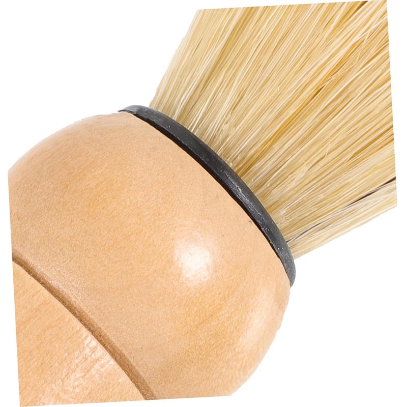 فرشاة حلاقة الرجال بمقبض خشبي أداة العناية باللحية طقم تصفيف الشعر - Image 5