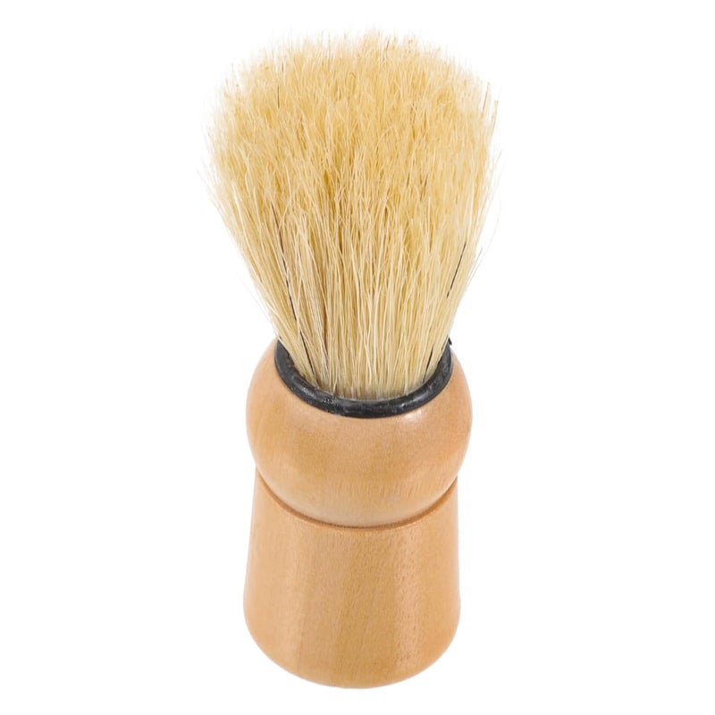 فرشاة حلاقة الرجال بمقبض خشبي أداة العناية باللحية طقم تصفيف الشعر - Image 2
