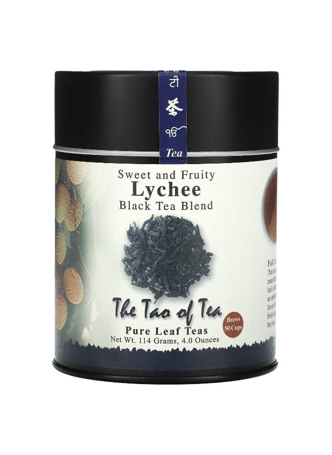 The Tao of Tea The Tao of Tea, Black Tea Blend, Lychee, 4 oz (114 g)  - Image 1