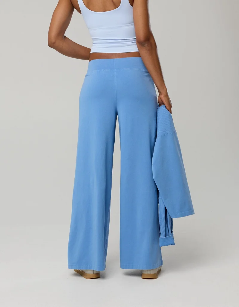 Aerie OFFLINE By Aerie OG Cotton Super Wide Leg Pant