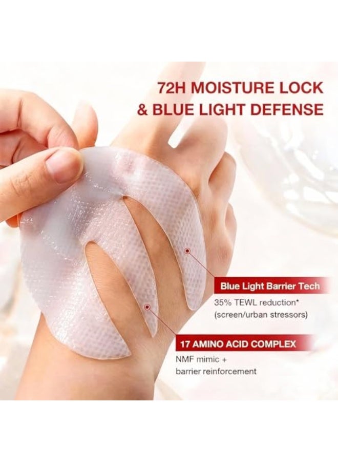 5 Pairs Under Eye Patches, Eye Masks with Bio-Collagen, Peptide Complex, Collagen Eye Patches for Puffy Eyes and Dark Circles, Make The Skin Around The Eyes Soft, Elastic and Delicate - Image 5