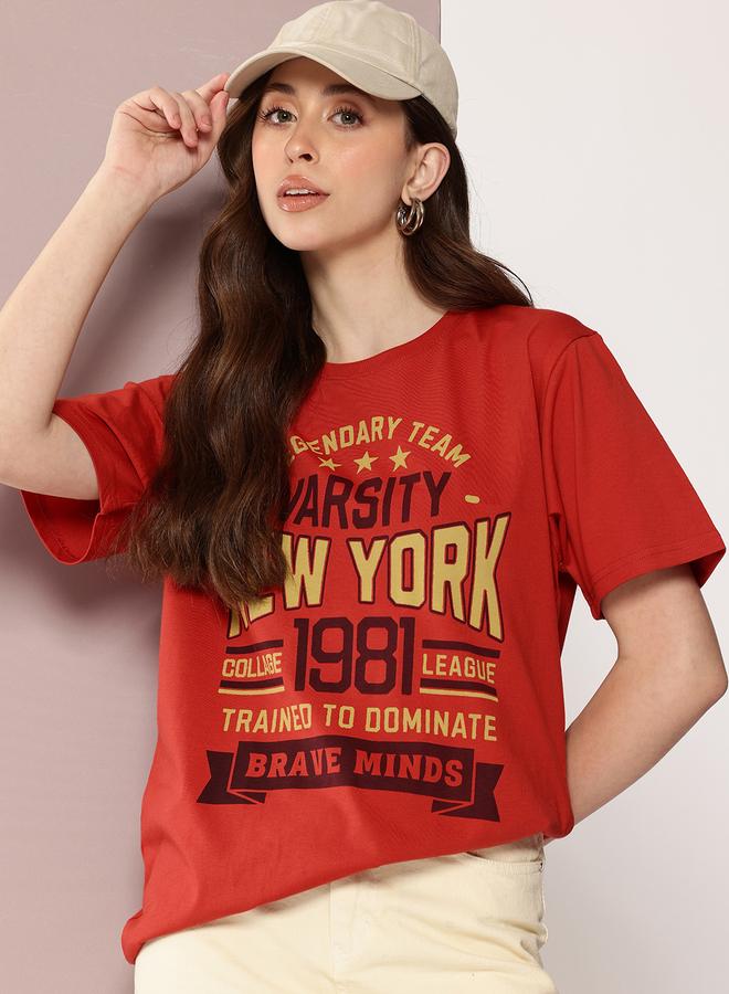 Dillinger Women Oversized Crew Neck T-Shirt - Image 3