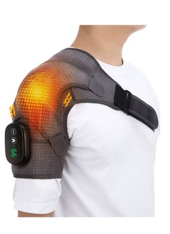 MissTiara Heating massage shoulder pad, physical therapy massager, intelligent wireless adjustable temperature  - Image 1