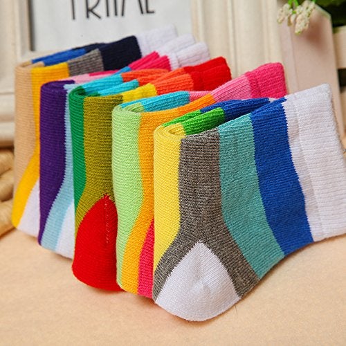 FOOTPRINTS Baby Boys' Organic Cotton Socks | Multicolour | Anti-Bacterial & Soft | Pack of 5 Pairs (3–5 Years) - Image 2