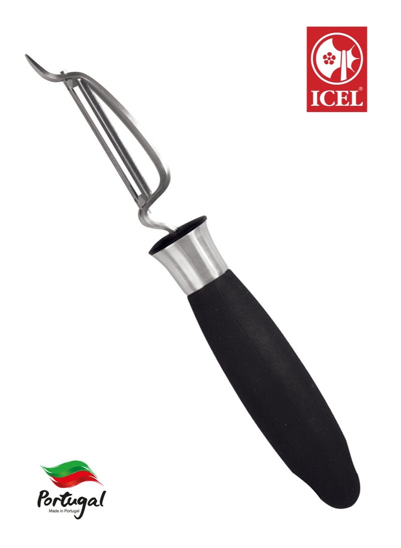 ICEL Potato Peeler 96100.KT02000.050 | Ergonomic, Durable, Efficient Kitchen Tool for Effortless Peeling
