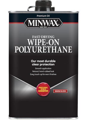 qt Minwax 60900 Clear WipeOn Poly OilBased Polyurethane Finish Warm Gloss