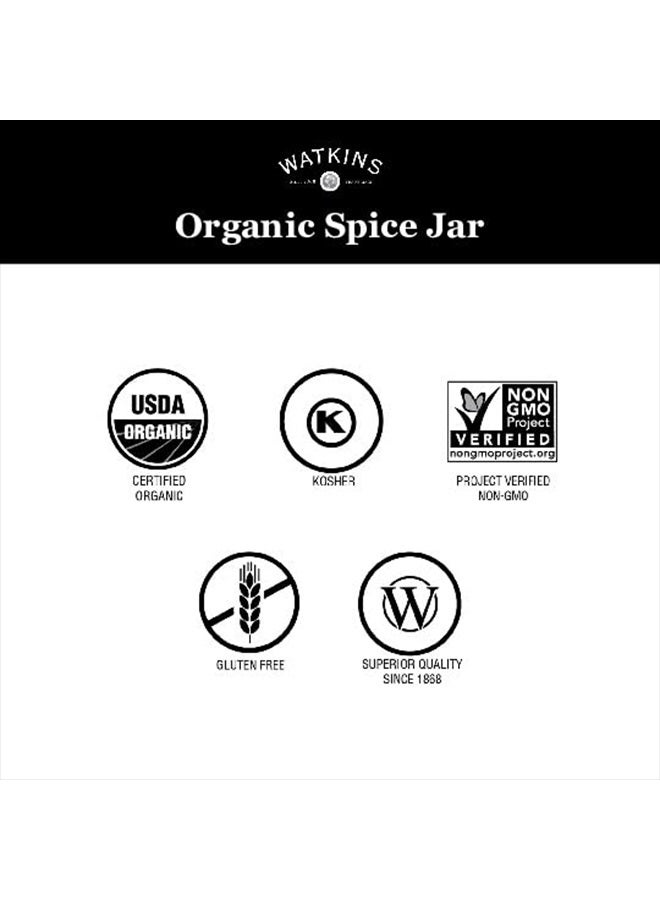 Watkins Gourmet Organic Spice Jar, Italian Seasoning, 1.1 Oz - Image 4