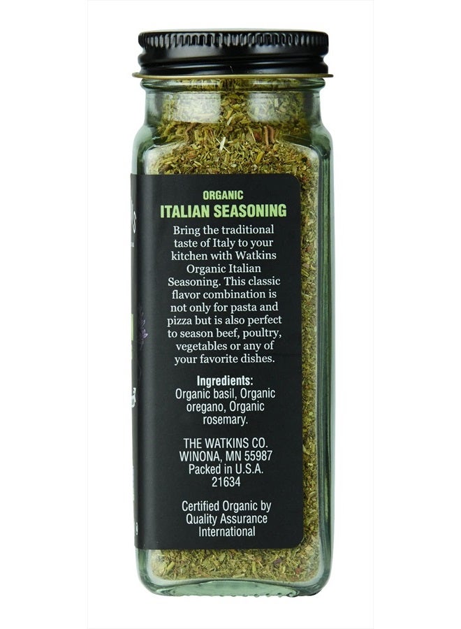 Watkins Gourmet Organic Spice Jar, Italian Seasoning, 1.1 Oz - Image 2