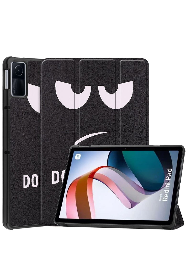 Case For Xiaomi Redmi Pad 10.6 Multi-Viewing Angles All New PU Leather Smart Cover with Auto Sleep Wake Feature Slim Flip Shell Case for Xiaomi Redmi Pad 10.6 (eye) - Image 1