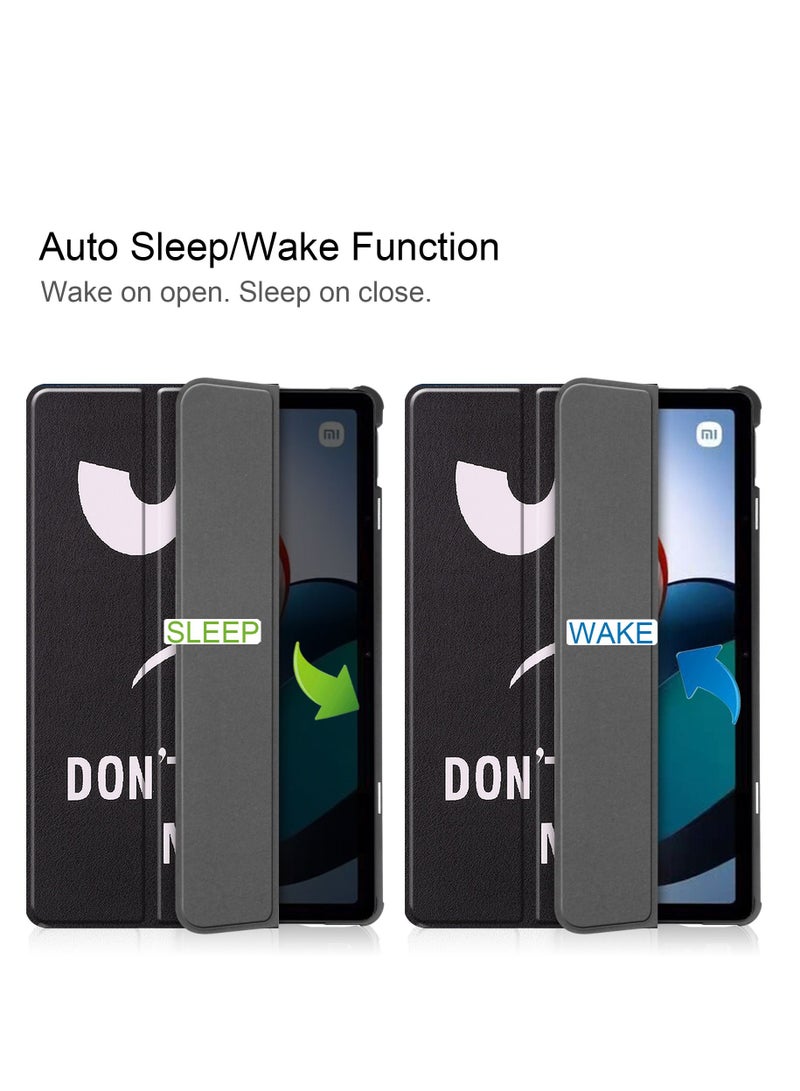 Case For Xiaomi Redmi Pad 10.6 Multi-Viewing Angles All New PU Leather Smart Cover with Auto Sleep Wake Feature Slim Flip Shell Case for Xiaomi Redmi Pad 10.6 (eye) - Image 2