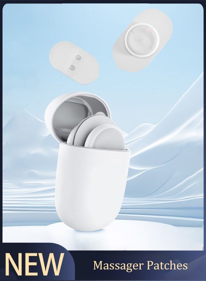 Mini Massager Shoulder, Neck, Lumbar and Full Body Massage Patch Smart Mini Patch Massager Pulse Vibration Meridian Acupoint Massager - Image 1