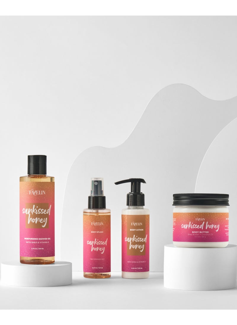 favelin - Favelin Sunkissed Honey Body Lotion 125 ml | Deeply Hydrates | All Skin Types - Image 1