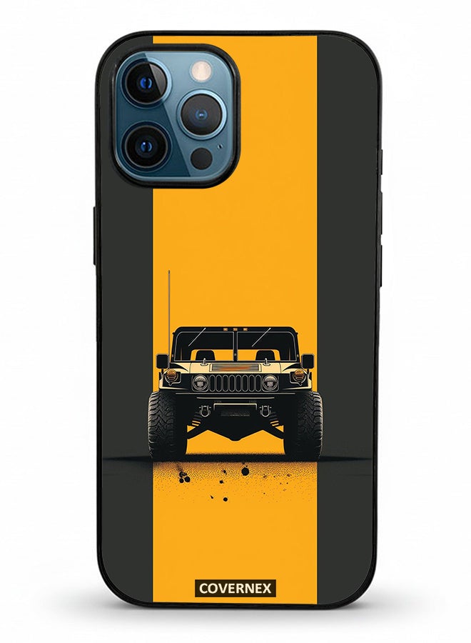 Covernex Apple iPhone 12 Pro Max Protective Case Cover Printed Featuring Off Roa Rugged - Image 2