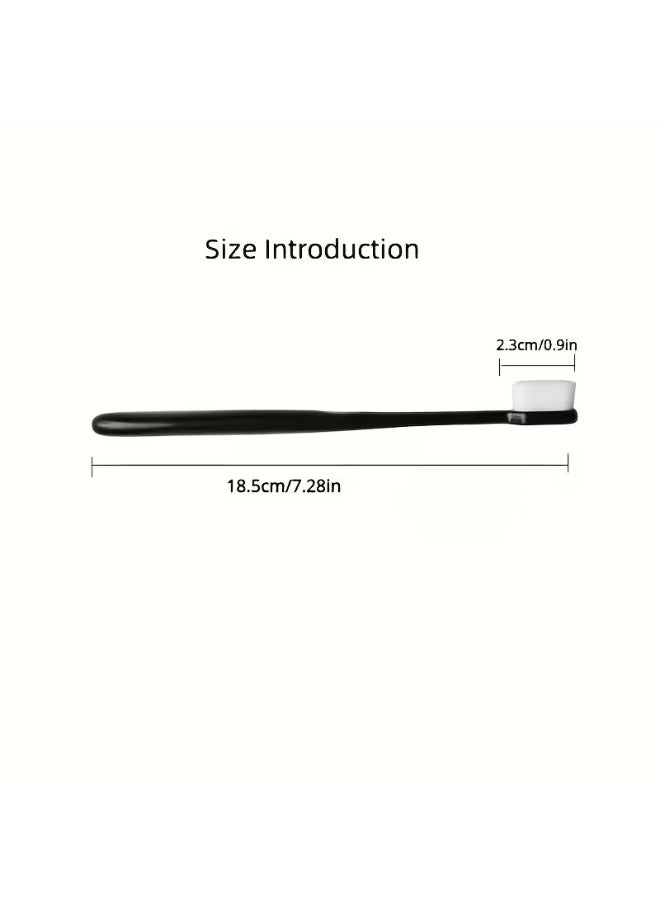 aeen 4PCS Ultra Soft Manual Toothbrushes with 20,000 Microfiber Bristles – Gentle Sensitive Teeth & Gum Care Toothbrushes for Plaque Removal - Image 5