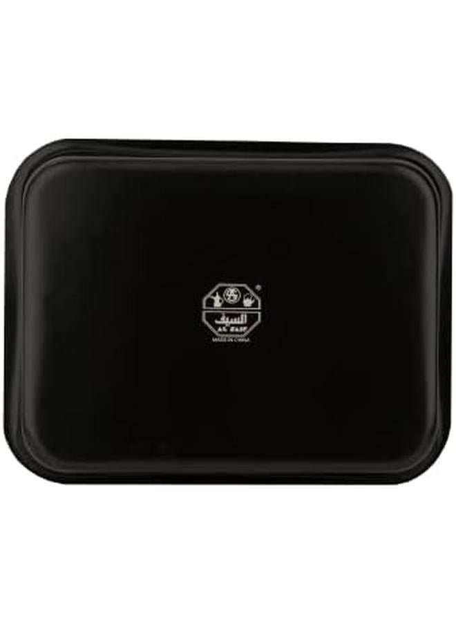 Alsaif Vetro Plus Non Stick Rectangular Cake Pans Size 41Cm Colour Black - Image 4