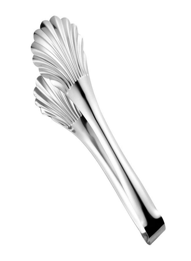 SHOWERORO Stainless Steel Buffet Clips with Non-slip Handle Heat-resistant Bbq Tongs for Serving Vegetables Bread and Seafood Indoor and Outdoor Events - Image 1