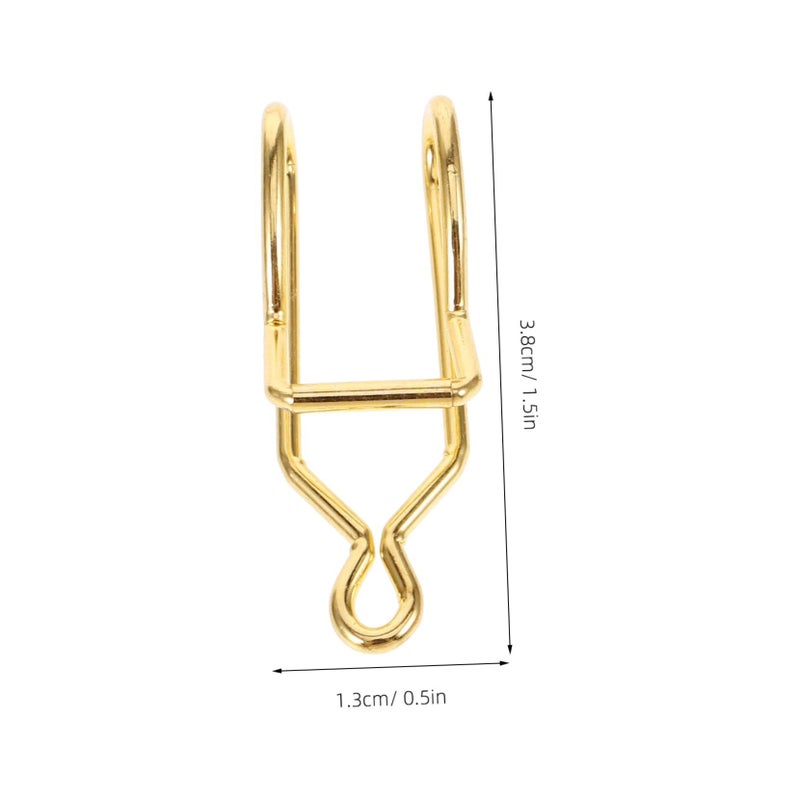 50Pcs Clasp Clips For Pocket Watch Chains Durable Smooth Finish Easy To Install - Image 3