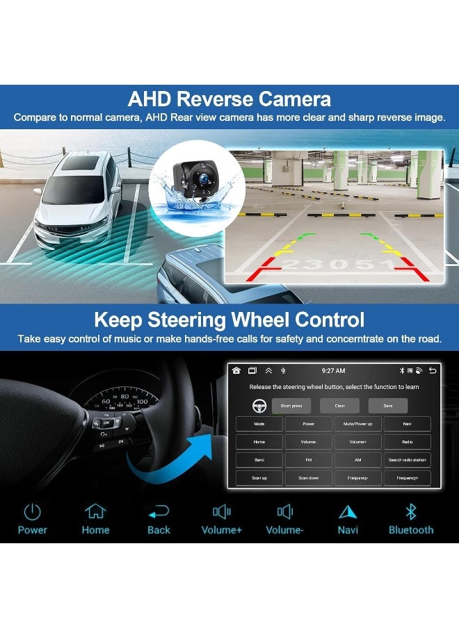 Vierex - Fit Mitsubishi Pajero Car Stereo Android Screen 2006-2021 With Apple Carplay Android Auto Wireless 5G WiFi 4G DSP AHD Camera Included Fast Interface Quick Boot (8+128GB 2K 360D) - Image 1