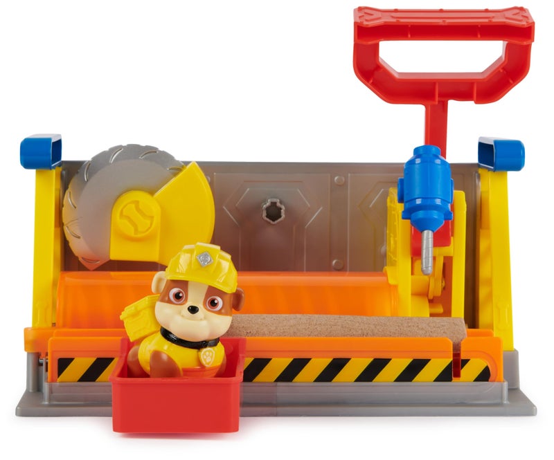 Rubble & Crew Rubble  Crew Rubbles Workshop Playset Construction Toys with Kinetic BuildIt Sand  Rubble Action Figure Kids Toys for Boys  Girls Ages 3 - Image 3