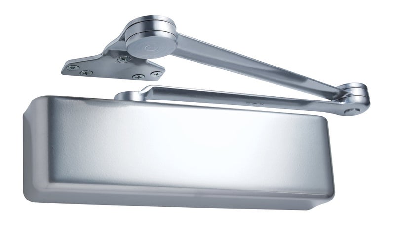 LCN 4040 Heavy Duty Door Closer Aluminum Powder Coat Finished Cast Iron NonHanded Regular Arm with Parallel Arm Shoe