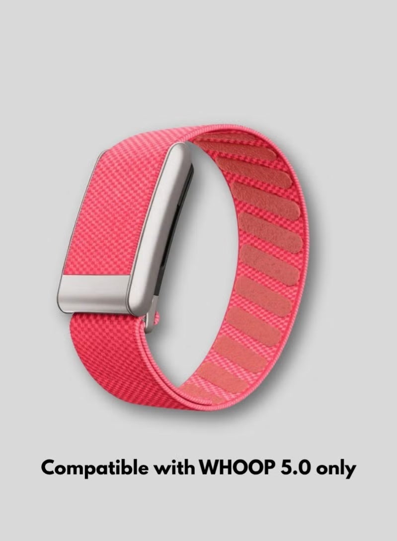 HOMIVA SuperKnit Sport Replacement Band for WHOOP 5.0, WHOOP One & Peak – ECG-Ready Breathable Performance Wrist Strap, Adjustable Secure Fit for Training, Gym & Daily Activity