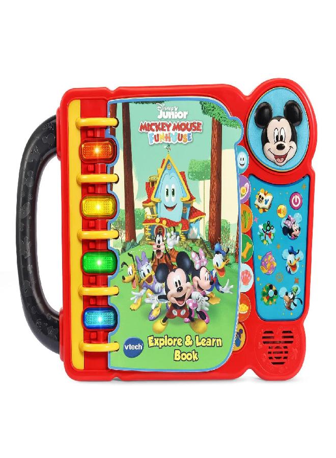 vtech VTech Disney Mickey Mouse Funhouse Explore and Learn Book  - Image 4