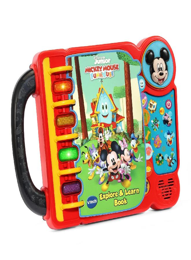 vtech VTech Disney Mickey Mouse Funhouse Explore and Learn Book  - Image 2