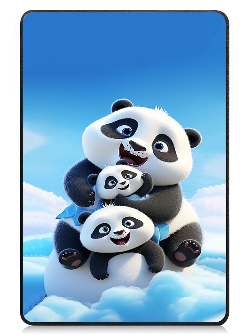 Theodor Protective Flip Case For Samsung Galaxy Tab A9 With Trifold Stand Auto Wake Sleep Shockproof Cover Panda 2  - Image 1