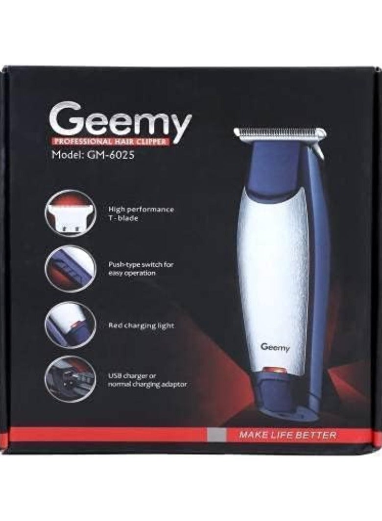 Geemy GM-6025 Professional Cordless Shaver - Image 1