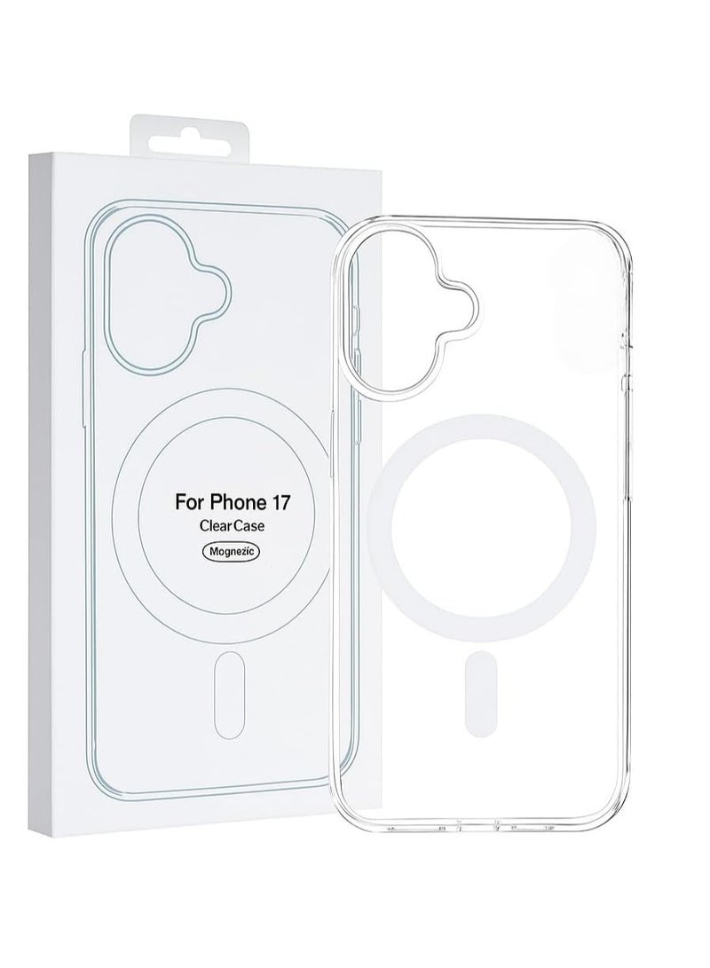 iPhone 17 Case Cover Clear Magsafe Non-Yellowing Case iPhone 17 Bumper Drop Protection Scratch-Resistant Cover For iPhone 17 - Image 1