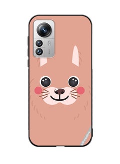 VR CREATIVE Protective Case Cover For Xiaomi 12 Pro Lama Cartoon Face Design Multicolour  - Image 1