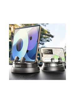 Lisen Car Phone Holder Mount Dashboard,360° Rotatable Dashboard Cell Phone Holder,Multifunctional Phone Mount for Car,Car Phone Mount iPhone Compatible with iPhone 15 Pro Max/14/13/12,Galaxy S23/22  - Image 1