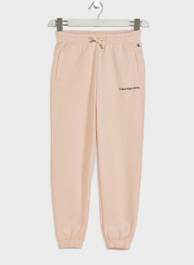 Calvin Klein Jeans Youth Logo Sweatpants