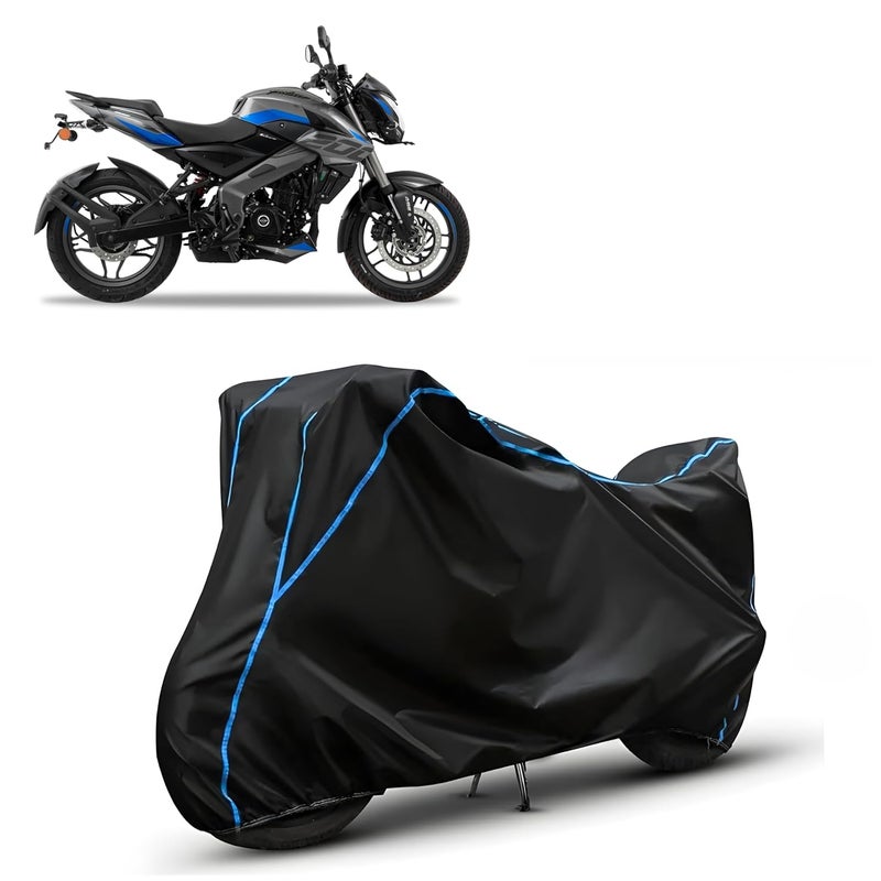 FAVY Waterproof Bike Cover Compatible with Pulsar NS200 | Dust Proof & UV Protection Bike Body Cover | Wind Proof Elastic Bottom Motorcycle Cover - Image 1