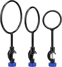 Labasics Labasics Support Retort Ring Set, 3 Pieces Iron Lab Support Ring with Boss Head in Diameter 60mm 80mm 100mm for  - Image 1