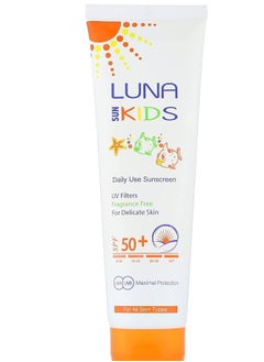Luna Luna Sun Kids Daily Use Sunscreen For Delicate Skin Fragrance Free 130Ml  - Image 1