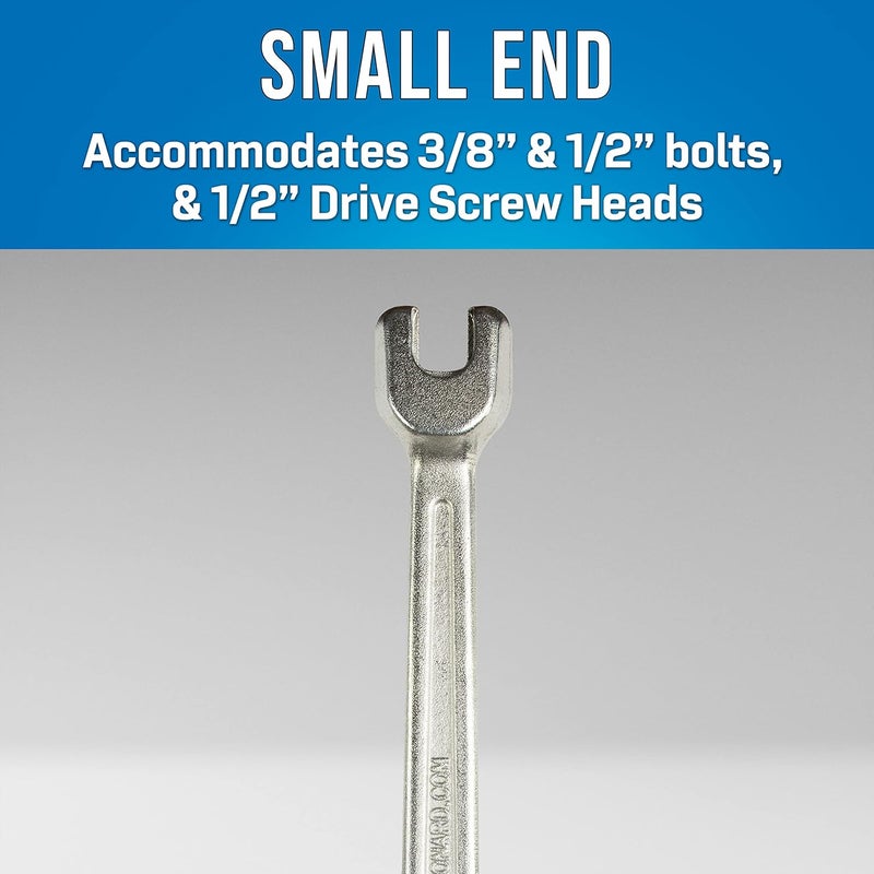 Jonard Tools JIC-650, Lineman's B Type Double Ended Wrench, 13" Length - Image 3