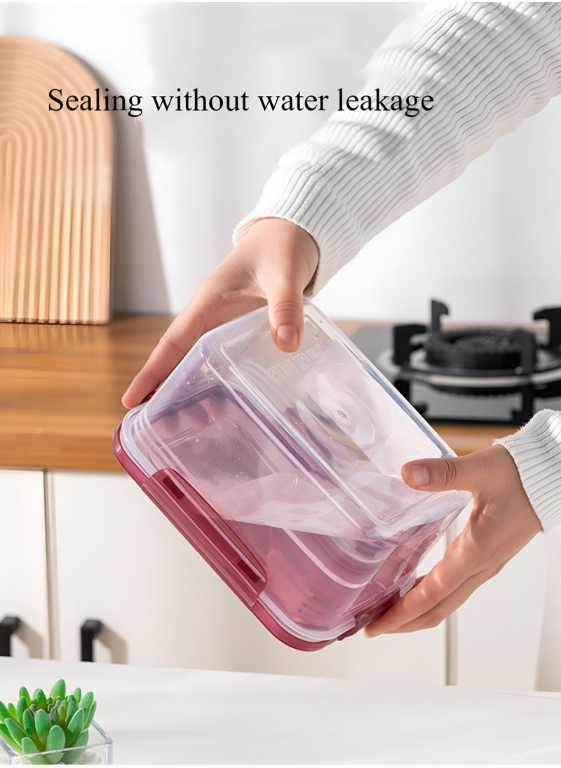 Reko - Food Storage Box Large Capacity 10,7,5, Liter Airtight Food Storage Box - Image 1