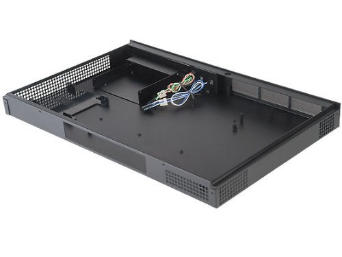 SilverStone مركز وسائط سيلفرستون تيك رفيع Mini-ITX للوحة الأم إنتل DH61AG مع علبة ODD رفيعة، أسود PT12B - Image 5