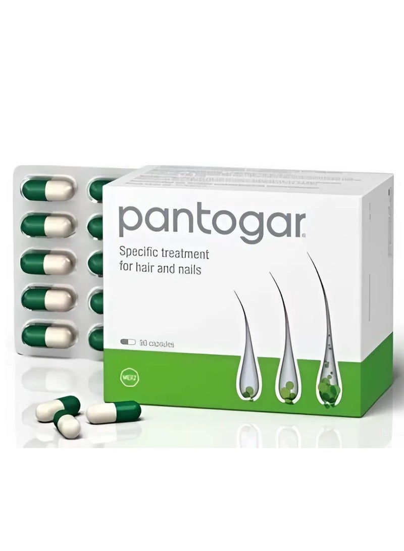 بانتوجار كبسولات معالجة الشعر والأظافر من بانتوجار 90 كبسولة - Image 4