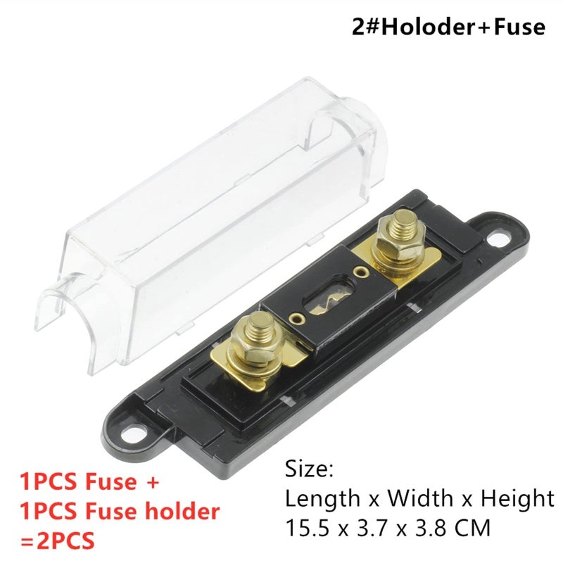 2 Holoder Fuse 200A Bolt On Automotive Fuse Holder Fusible Link Kit - Image 3