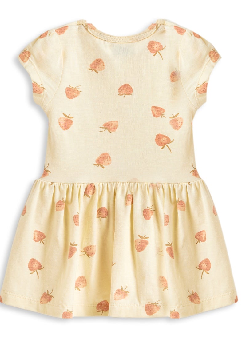 Dirkje Strawberry Print Dress - Image 3