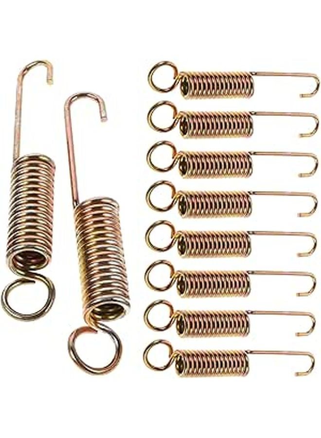 Motorcycle Side Stand Kickstand Return Spring Kit 10Pcs Enhanced Stability - Image 1